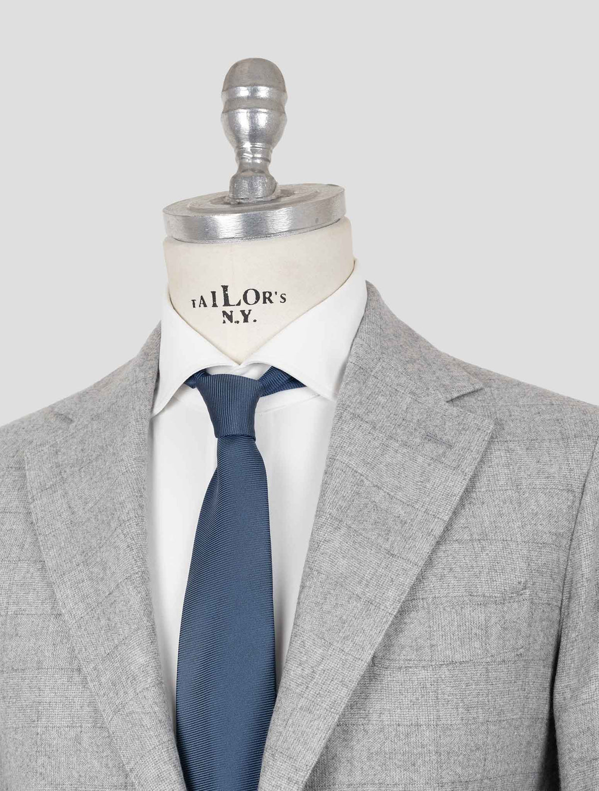 Sartorio Napoli Gray Virgin Wool Cashmere Ea Suit 6