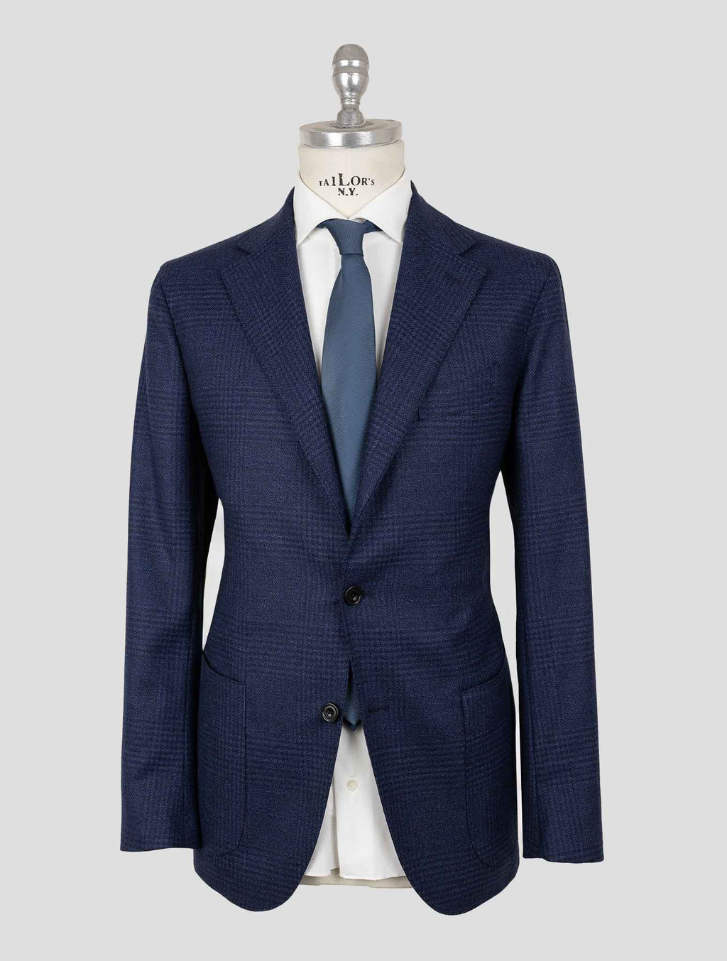 Sartorio Napoli  Blue Virgin Wool Ea Suit 1