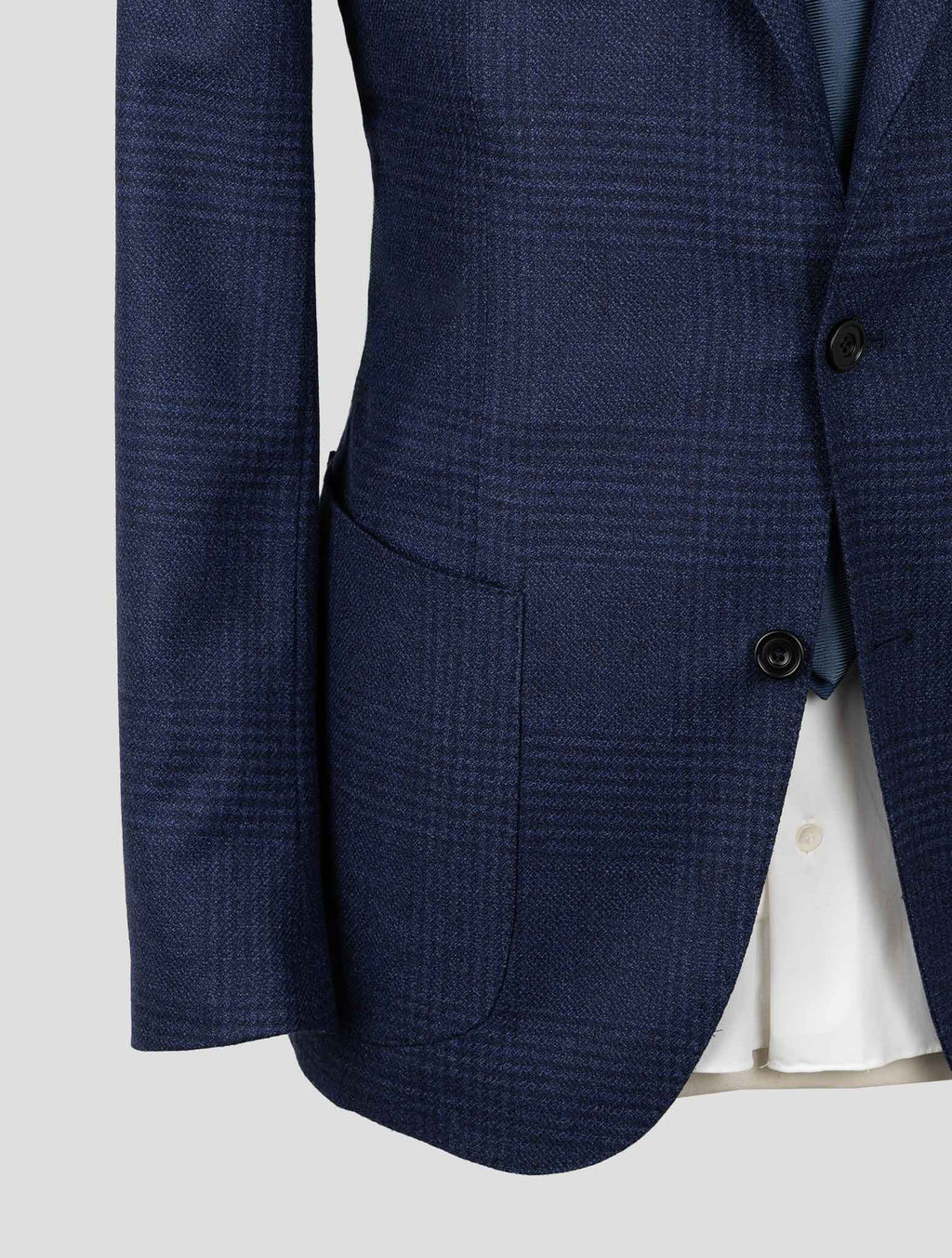 Sartorio Napoli  Blue Virgin Wool Ea Suit 5