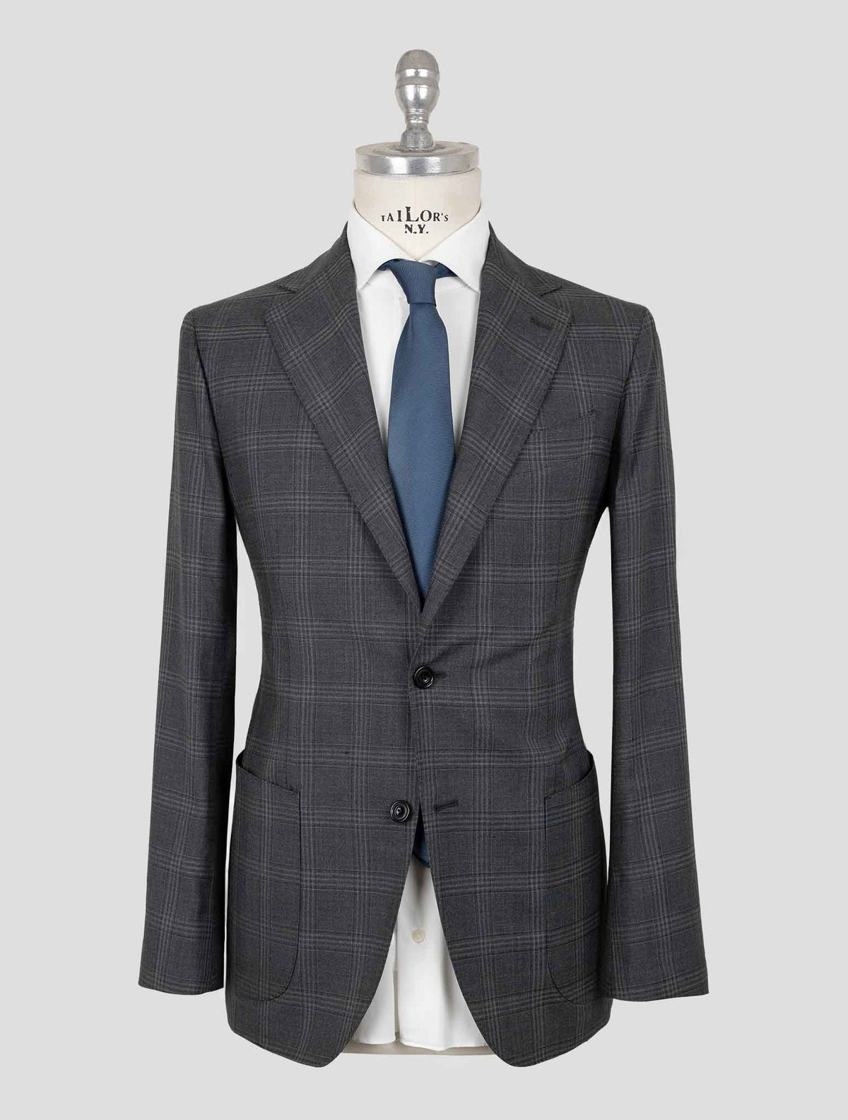 Sartorio Napoli  Gray Virgin Wool 140'S Suit 1