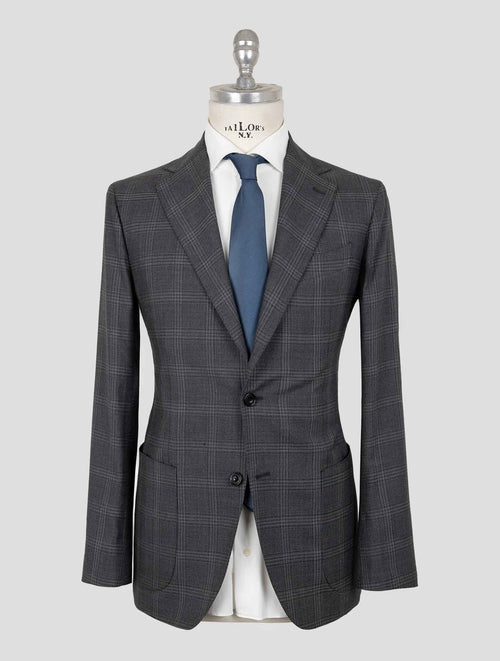 Sartorio Napoli  Gray Virgin Wool 140'S Suit 1