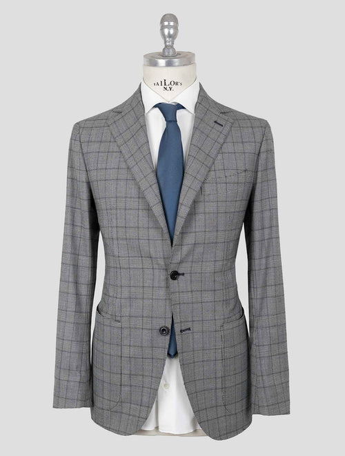 Sartorio Napoli  Gray Virgin Wool Pa Ea Suit 1