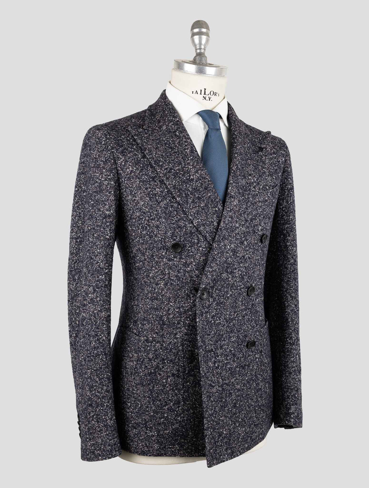Tagliatore Blue Virgin Wool Silk Blazer 2