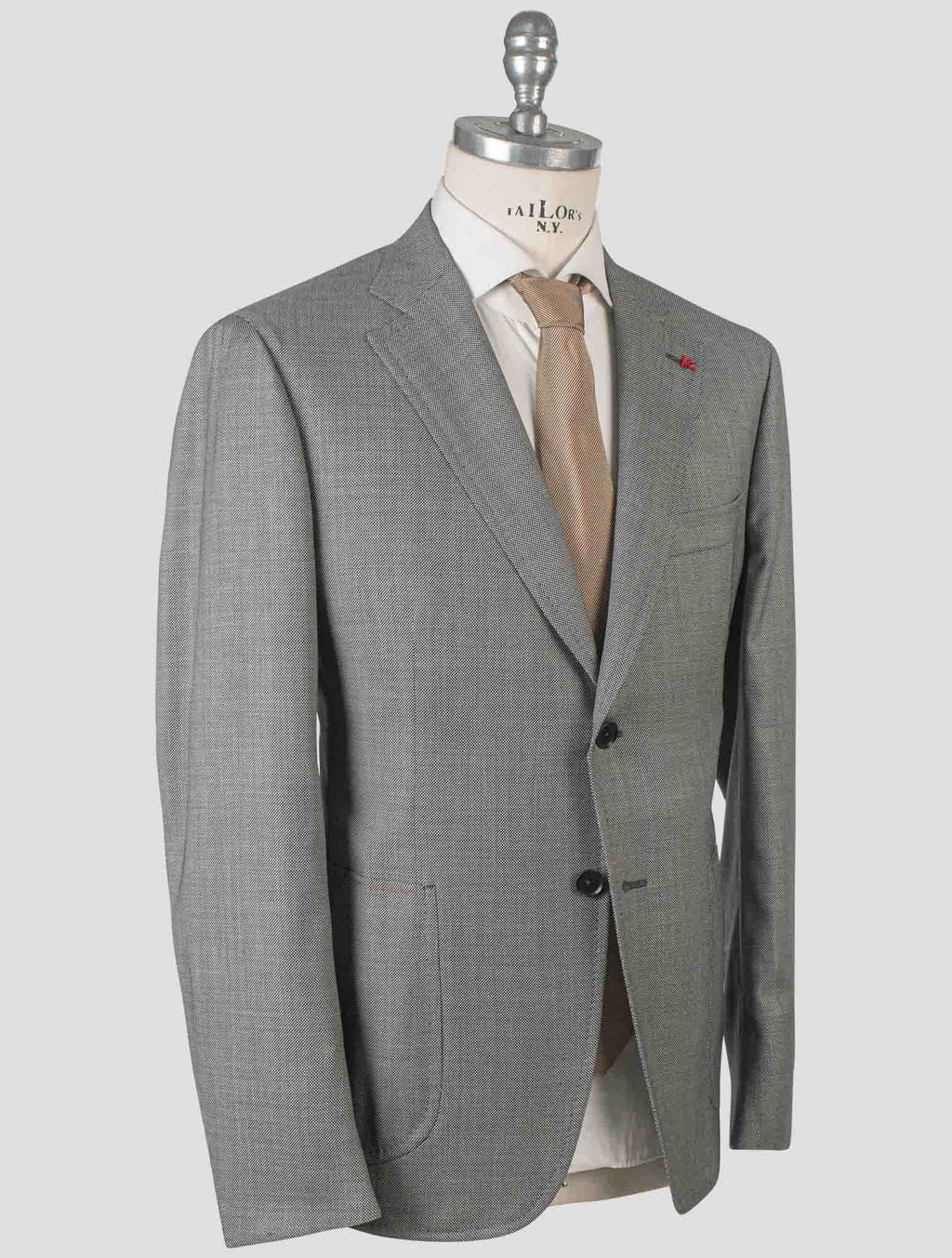 Isaia Gray Wool Suit 2