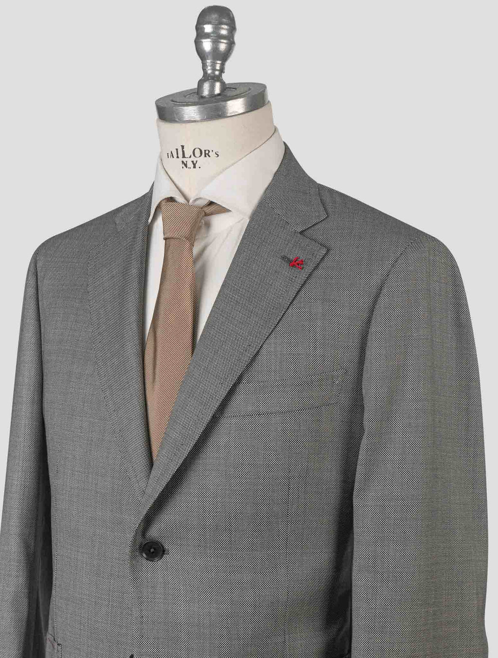 Isaia Gray Wool Suit 3