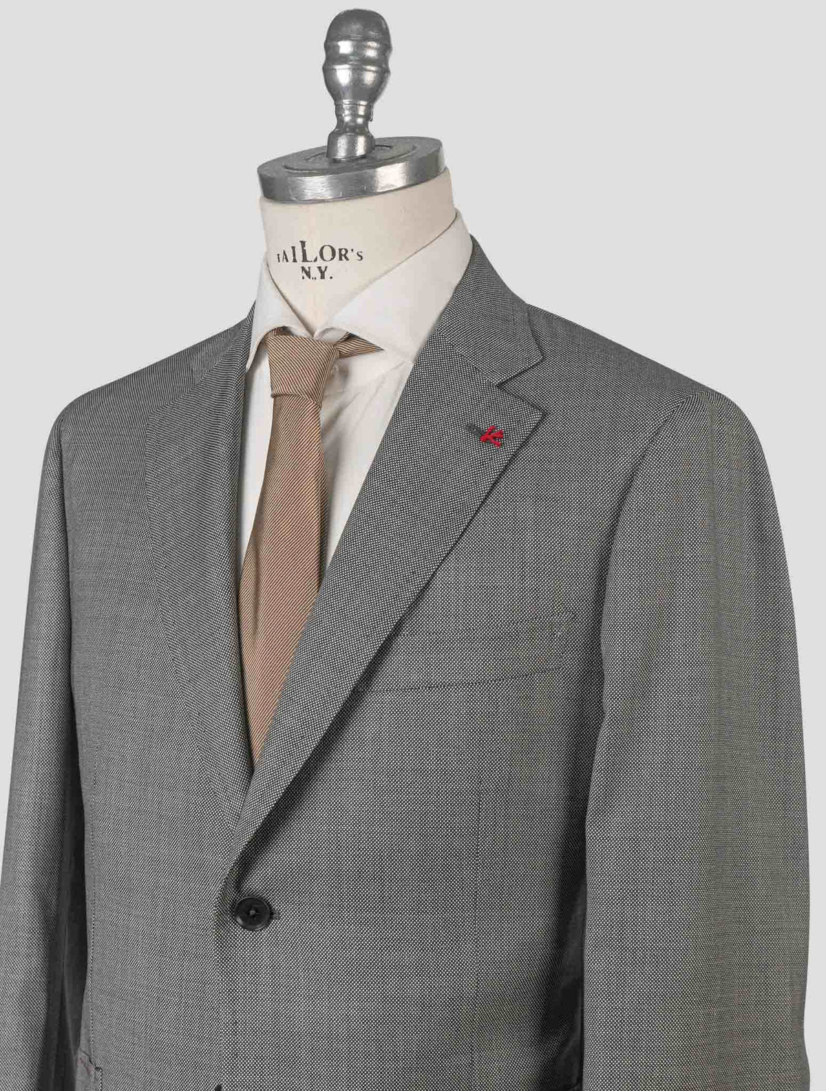 Isaia Gray Wool Suit 3
