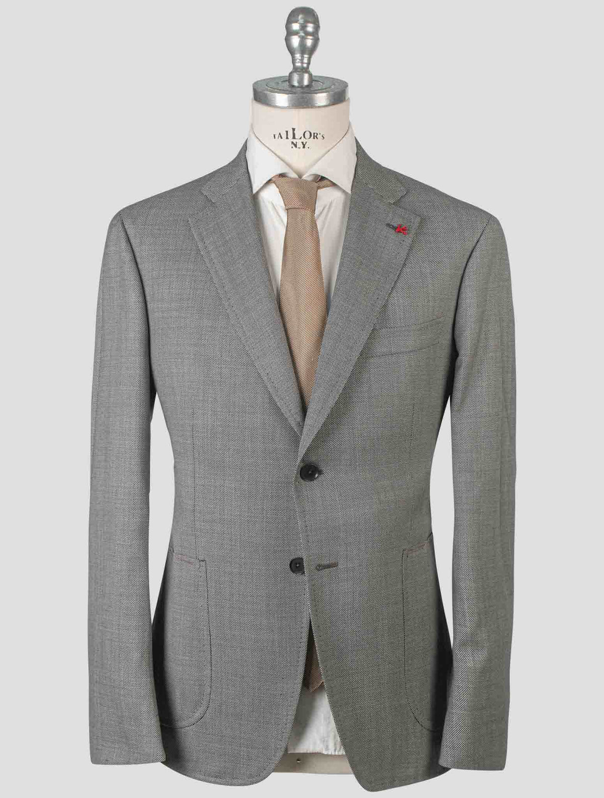 Isaia Gray Wool Suit 5