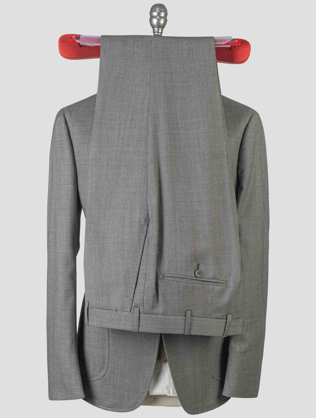 Isaia Gray Wool Suit 6