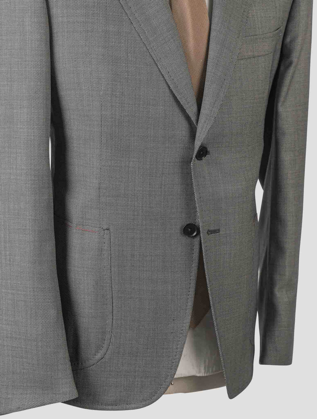 Isaia Gray Wool Suit 7