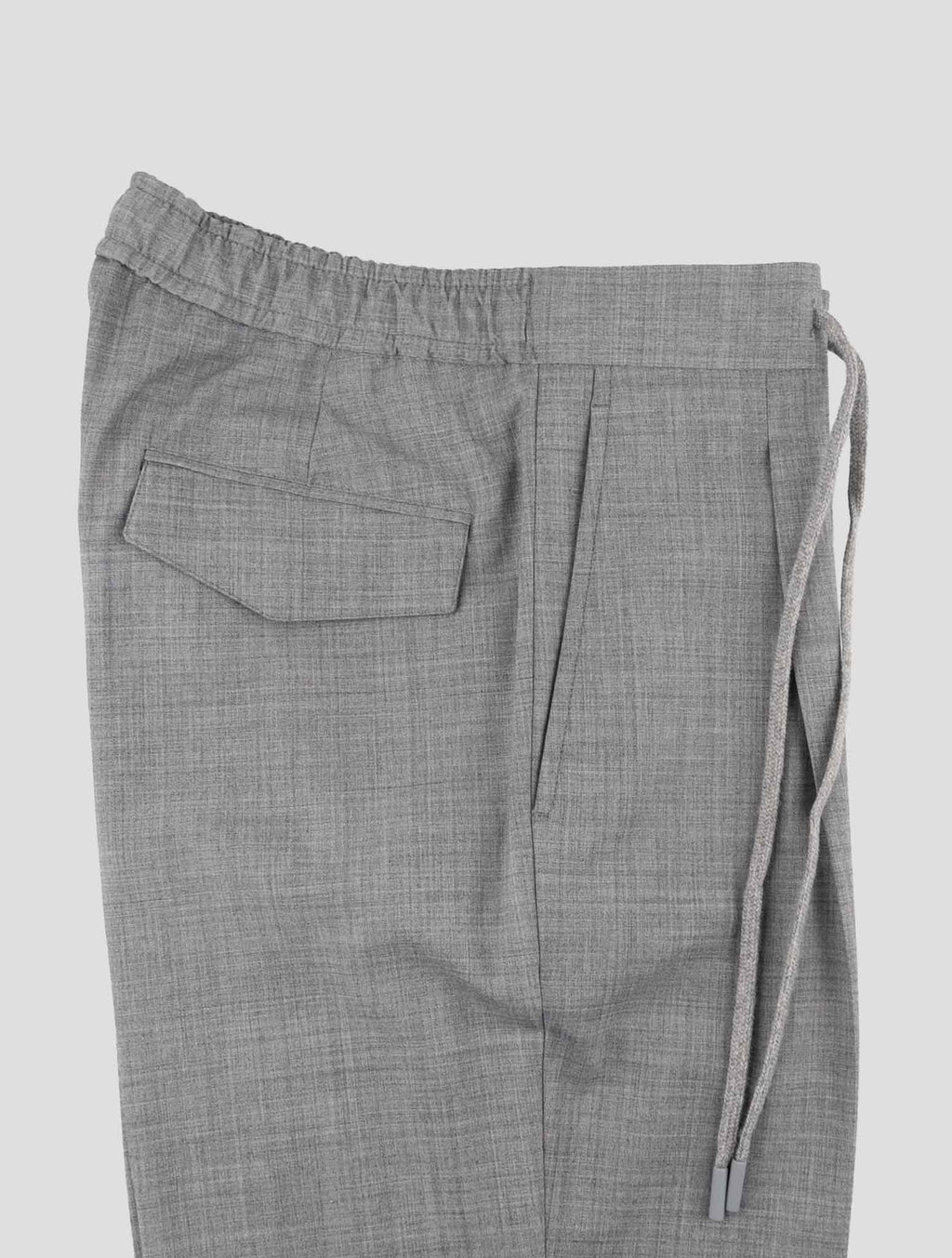 Barba Napoli Gray Pl Wool Ea Pants 3