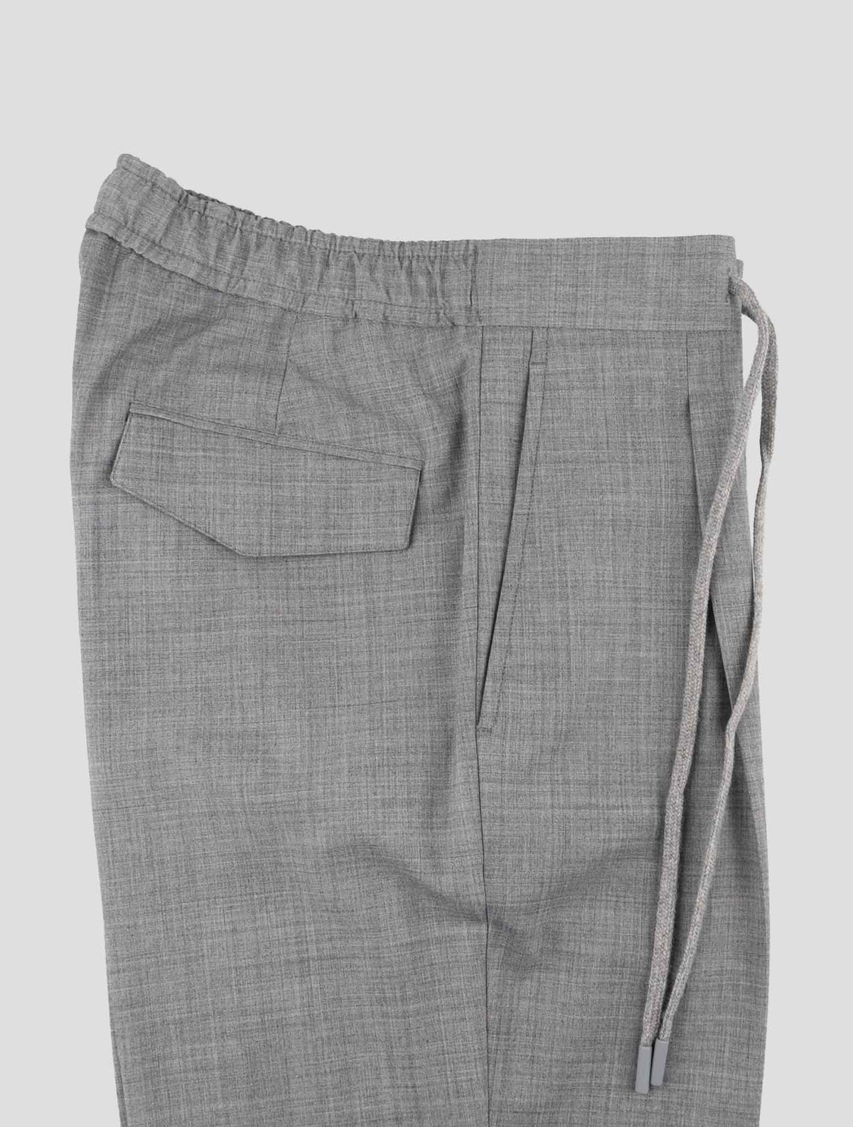 Barba Napoli Gray Pl Wool Ea Pants 3