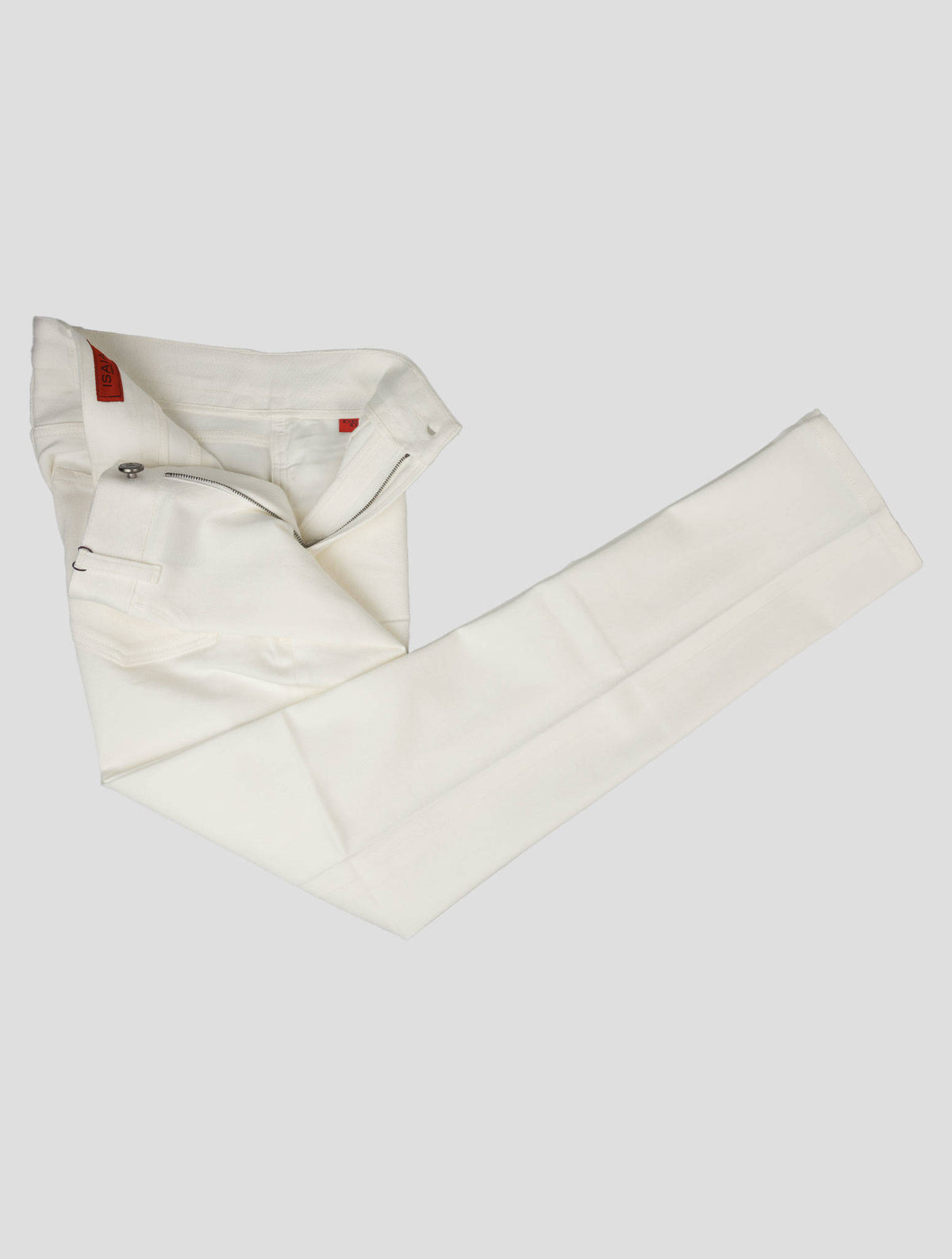 Isaia White Cotton Ea Jeans 2
