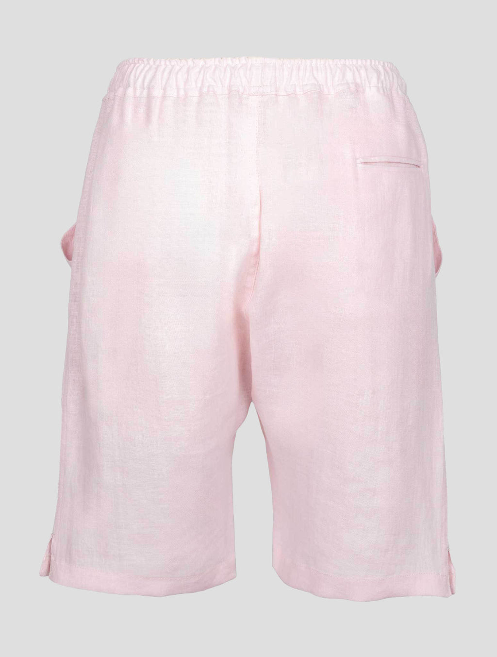 Kiton Pink Linen Short Pants 3