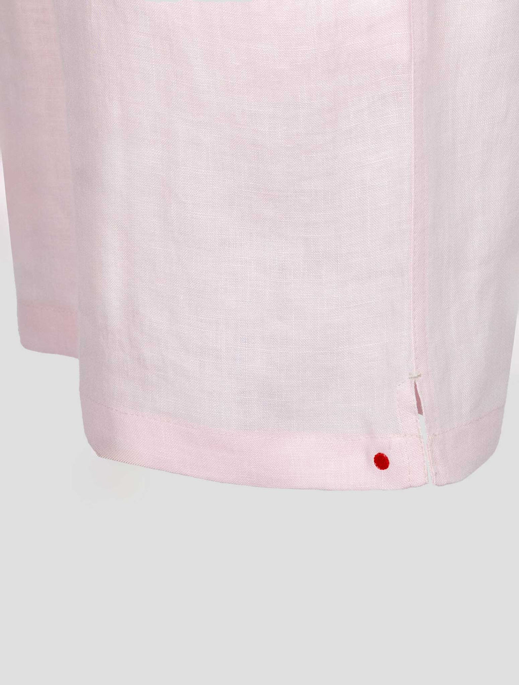 Kiton Pink Linen Short Pants 4