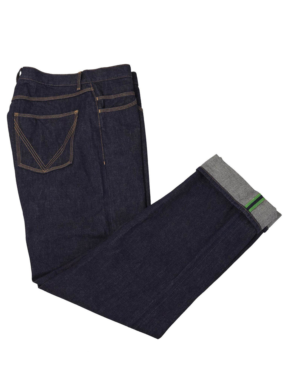 Bottega Veneta Dark Blue Cotton Pl Jeans 4