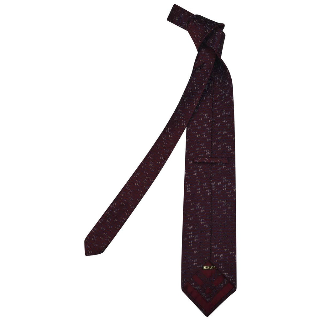 Zilli Multicolor Silk Tie 3
