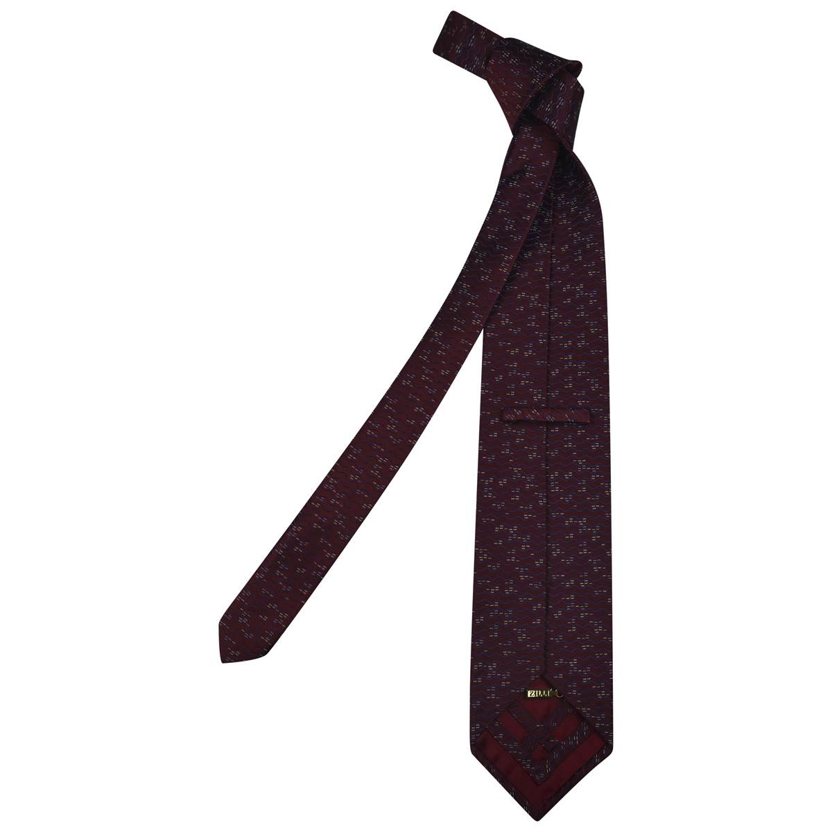 Zilli Multicolor Silk Tie 3