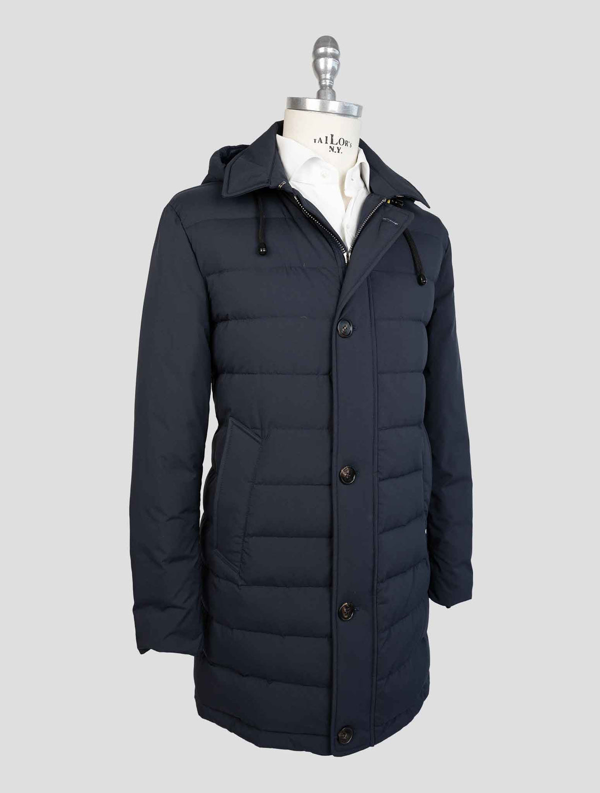 Sartori Napoli Blue Pl Overcoat 2