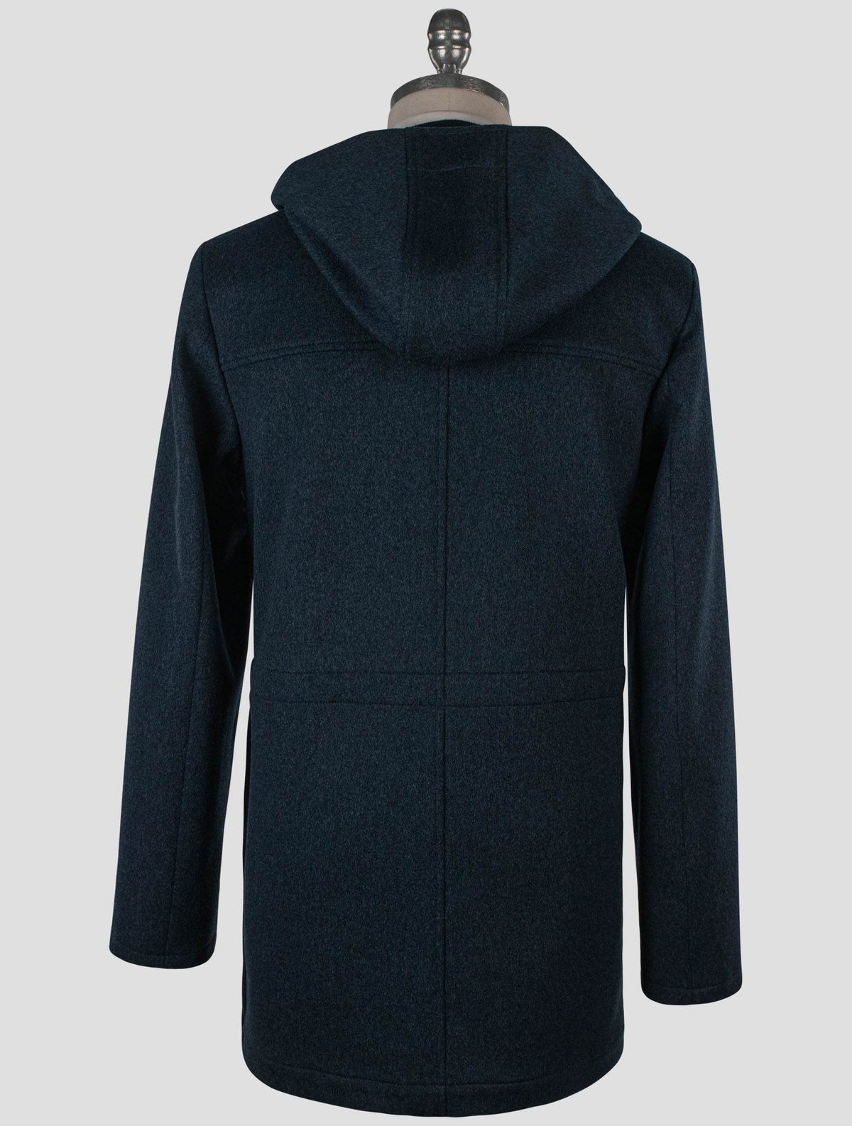 Isaia Blue Wool Pa Overcoat 3