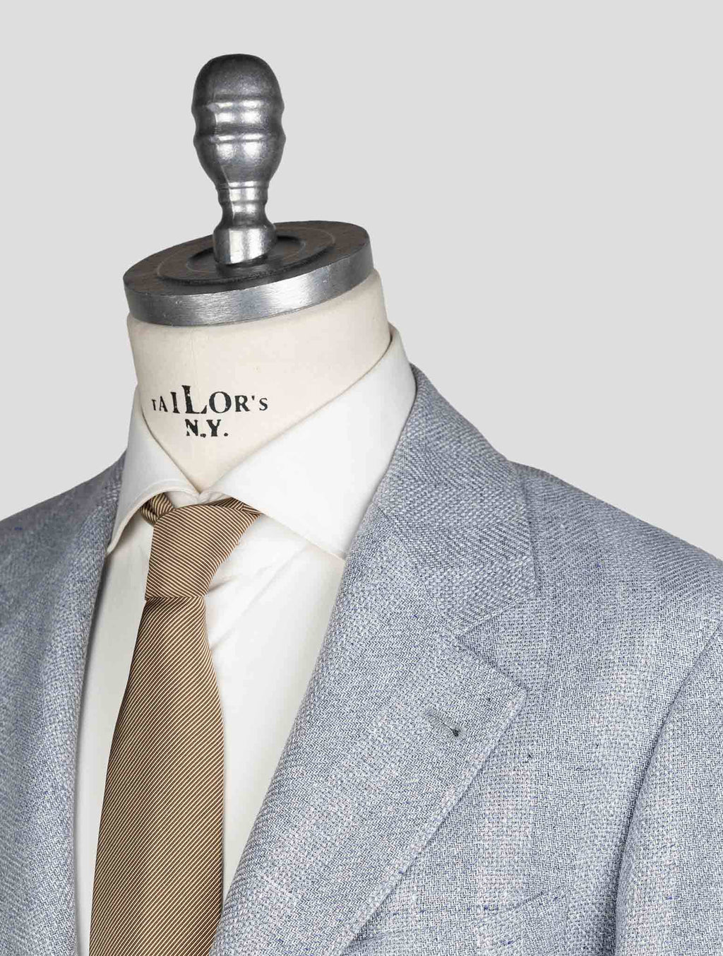Brunello Cucinelli Light Blue Virgin Wool Suit 5