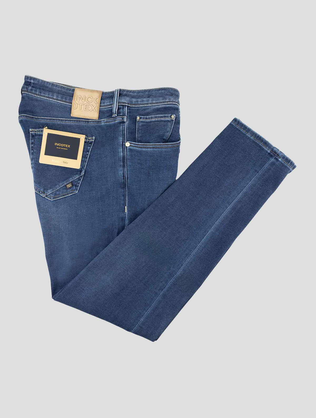 Incotex Blue Cotton PL Ea Jeans 1