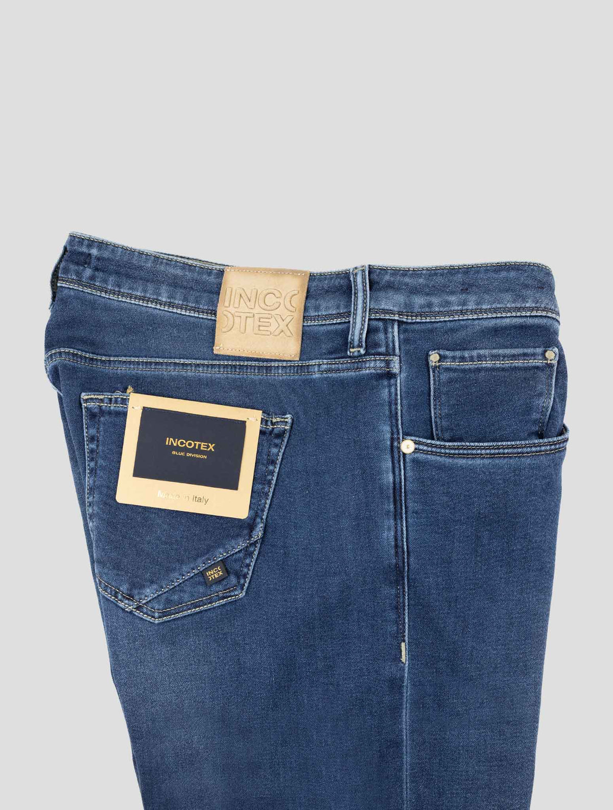 Incotex Blue Cotton PL Ea Jeans 3