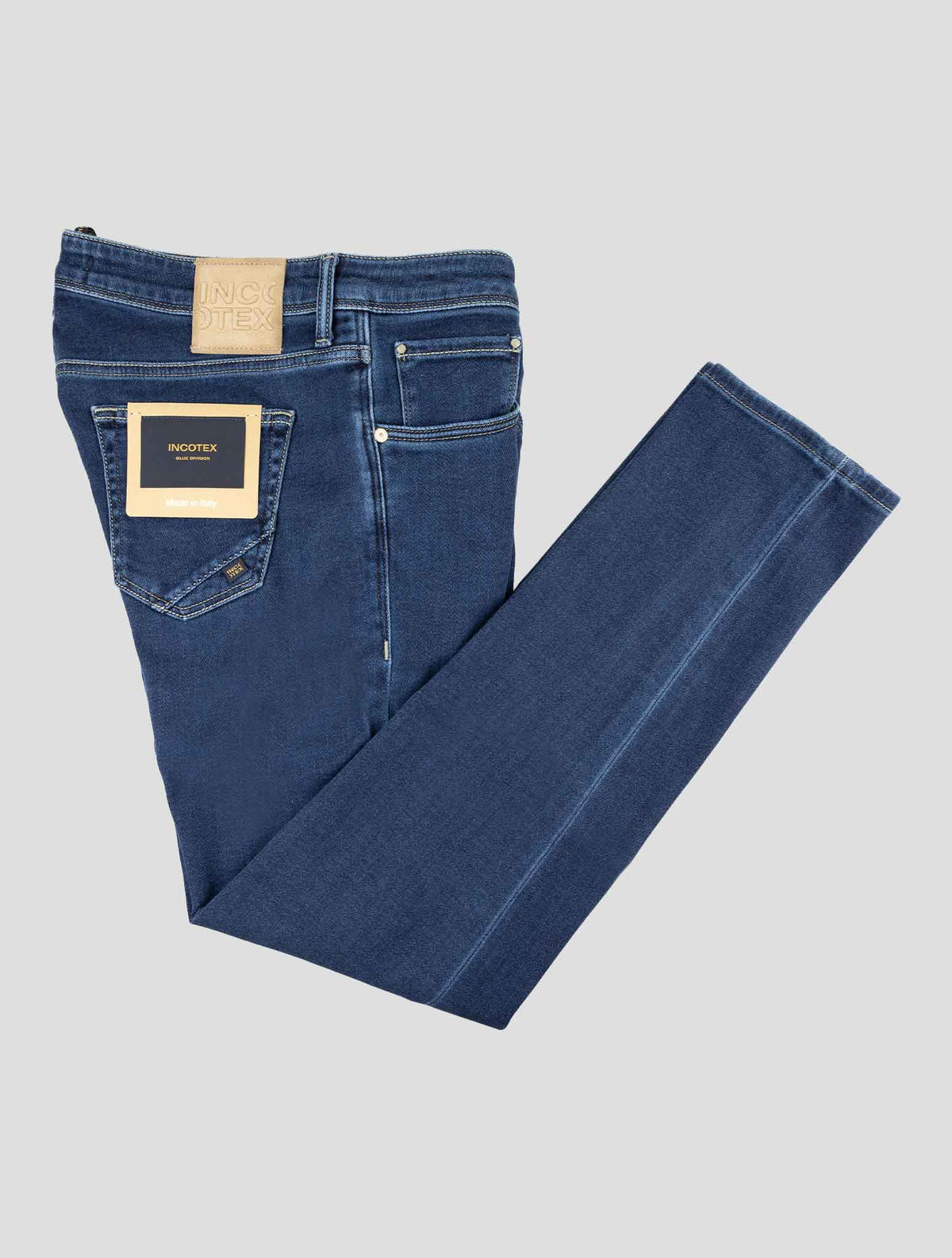 Incotex Blue Cotton PL Ea Jeans 1