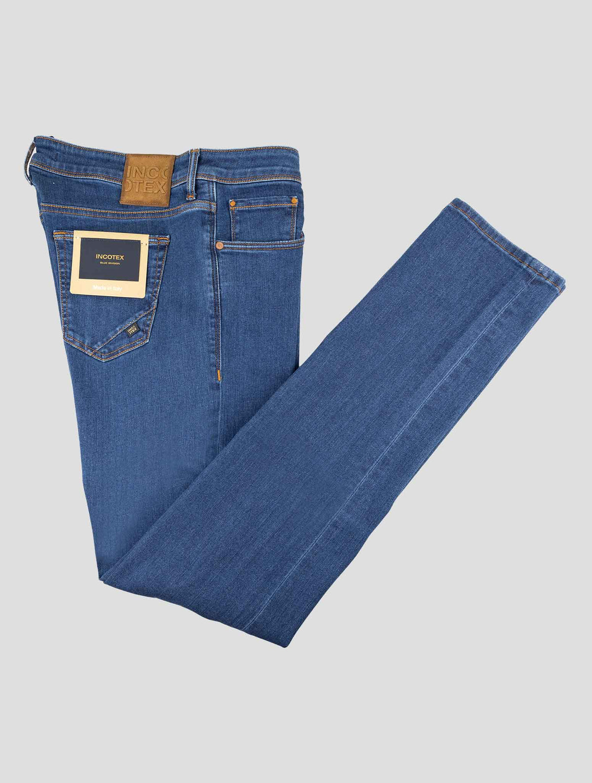 Incotex Blue Cotton Ea Jeans 1