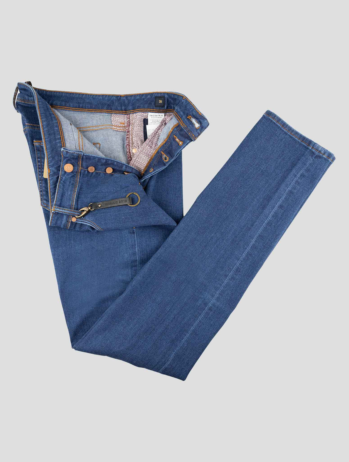 Incotex Blue Cotton Ea Jeans 2