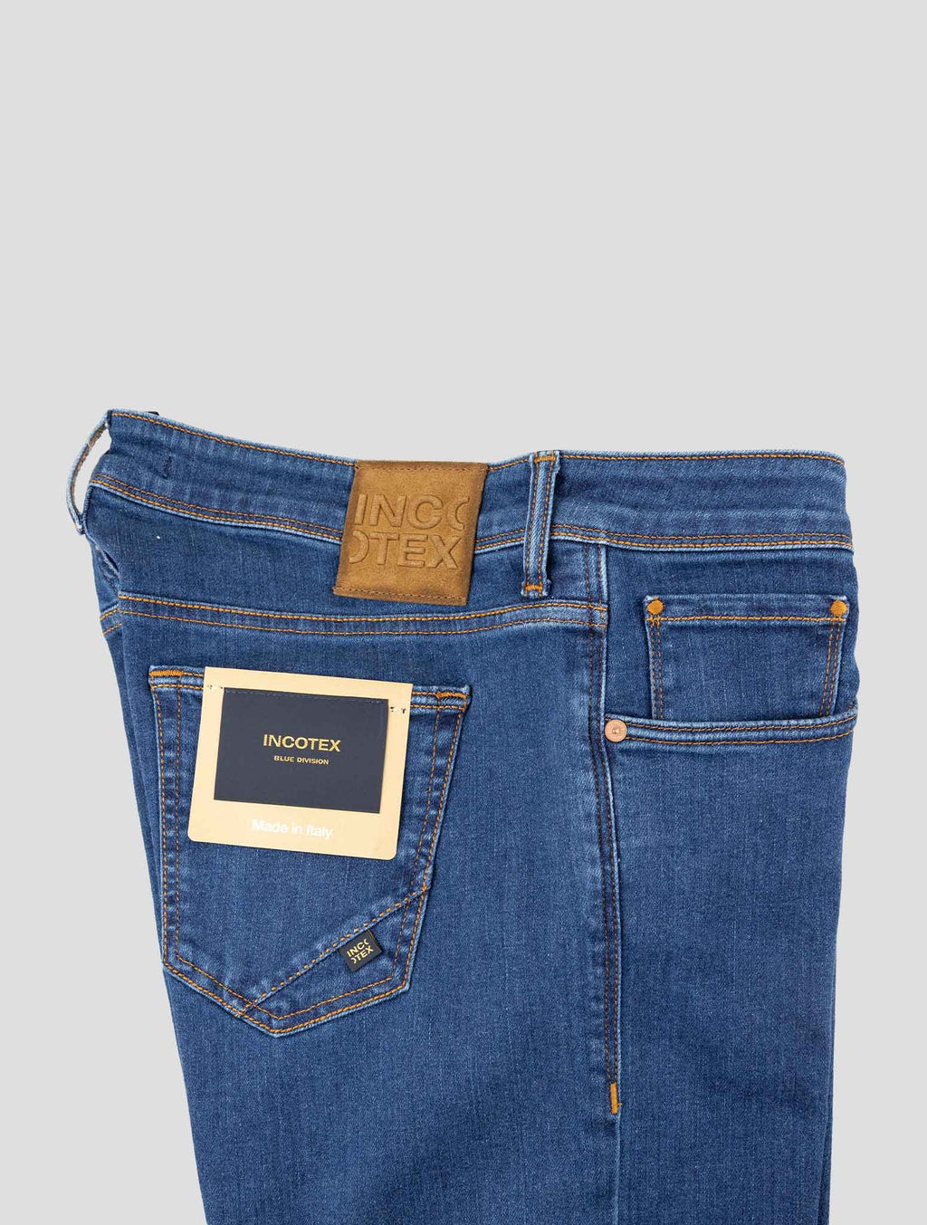 Incotex Blue Cotton Ea Jeans 3