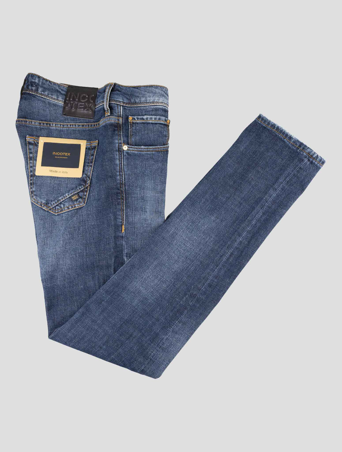 Incotex Blue Cotton Ea Jeans 1