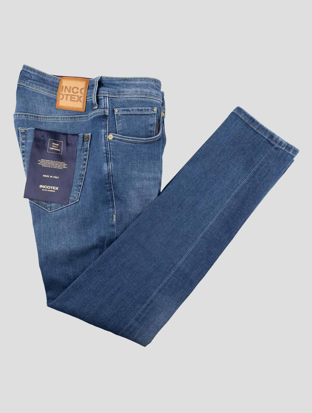 Incotex Blue Cotton Ea Jeans 1