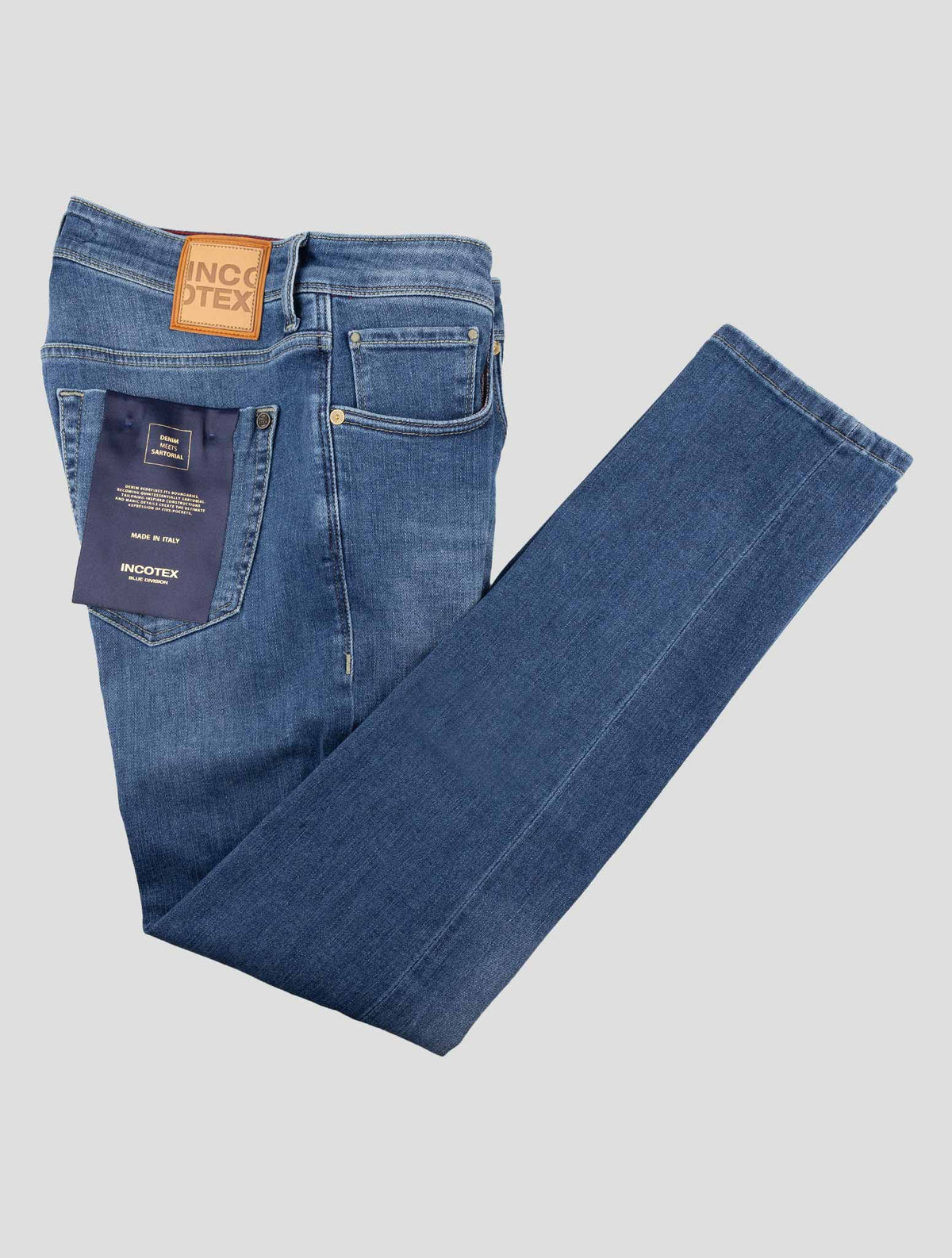 Incotex Blue Cotton Ea Jeans 1