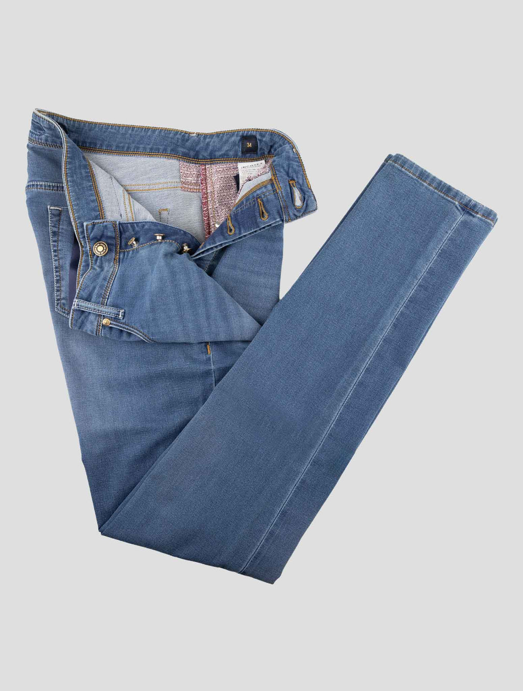 Incotex Blue Cotton Pl Ea Jeans 2