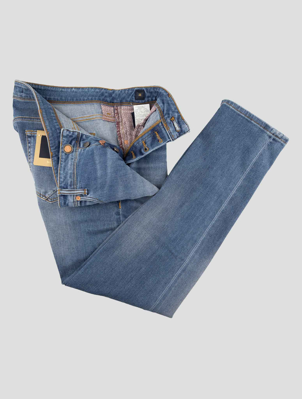 Incotex Blue Cotton Ea Jeans 2