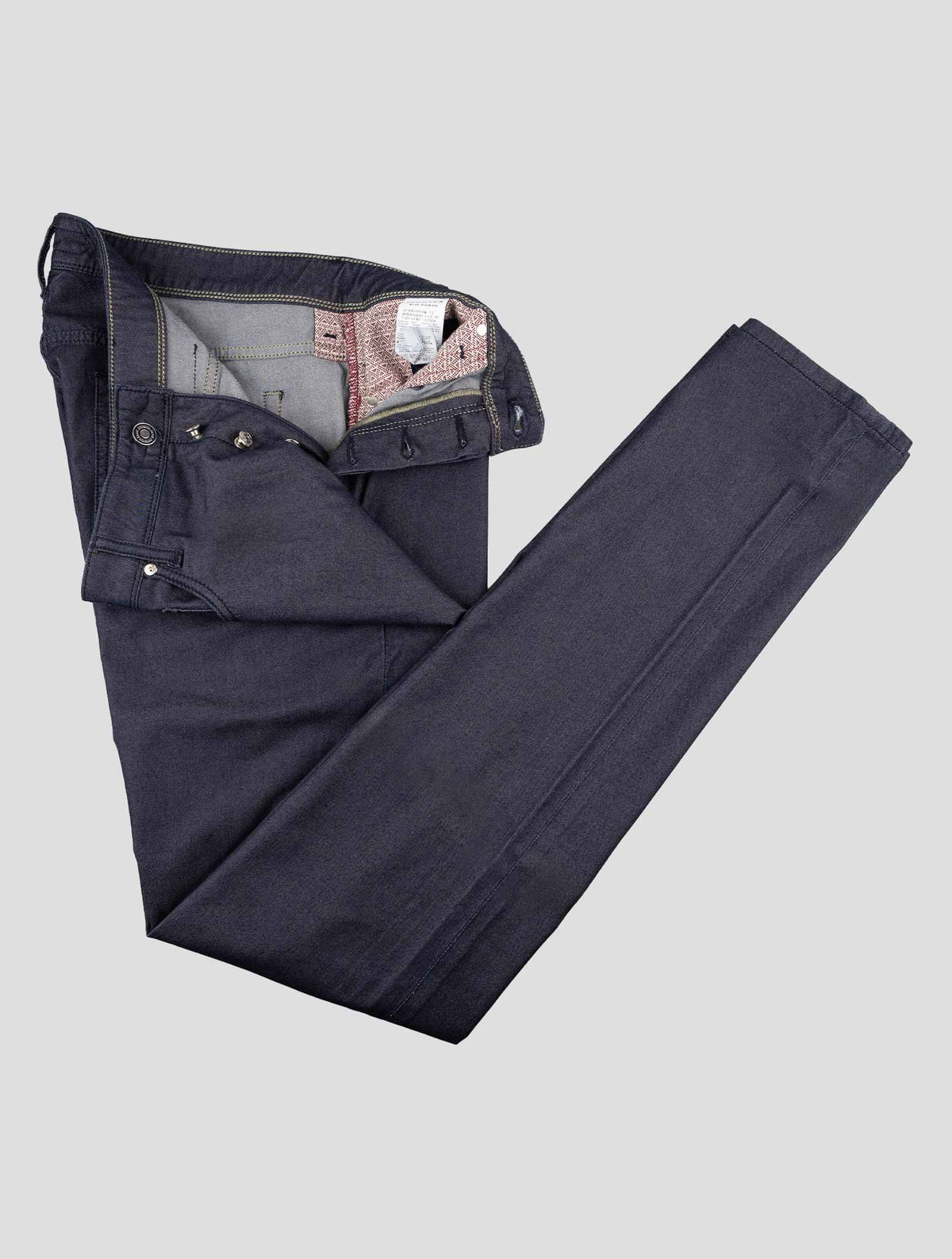 Incotex Blue Cotton Silk Ea Jeans 2