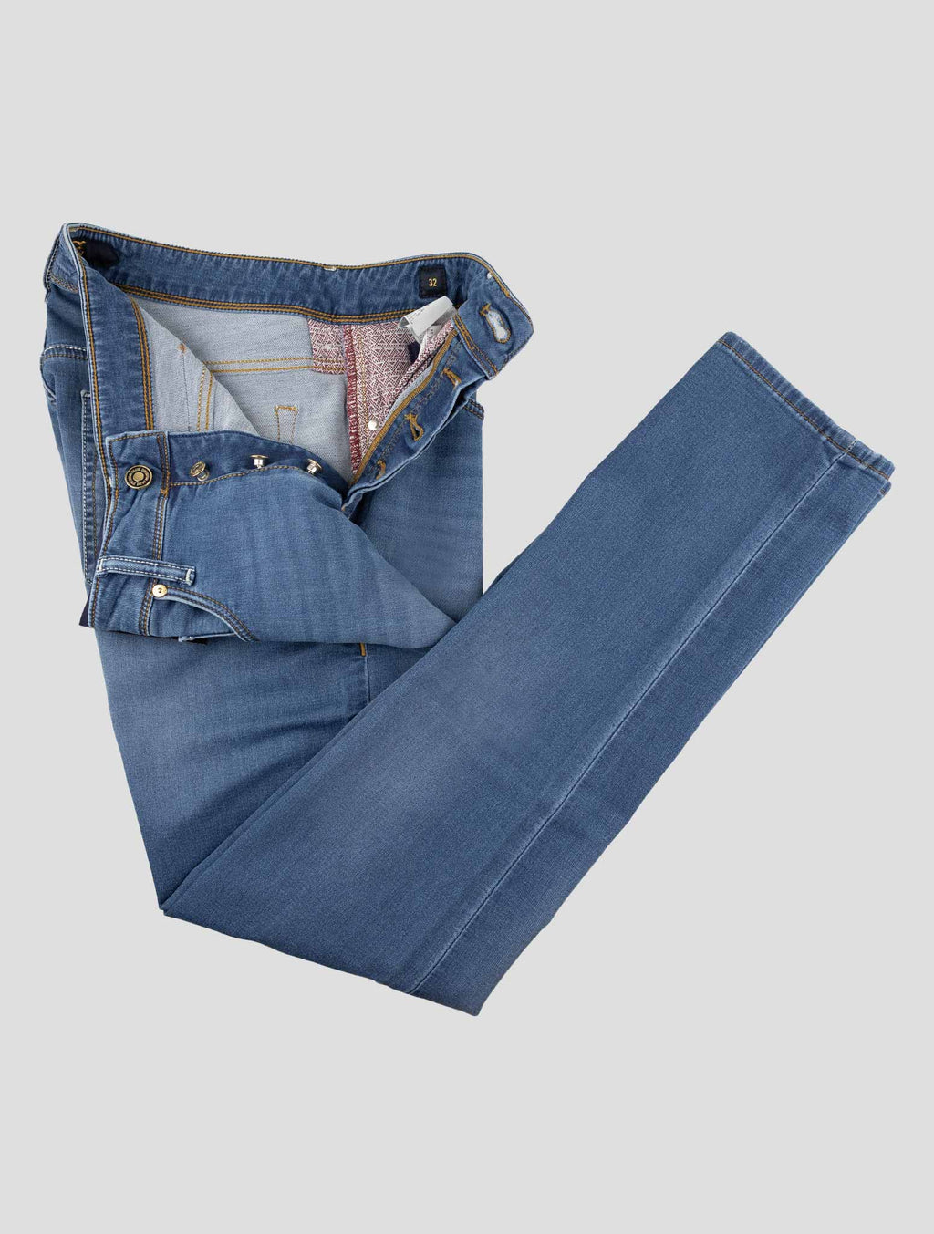 Incotex Blue Cotton Pl Ea Jeans 2