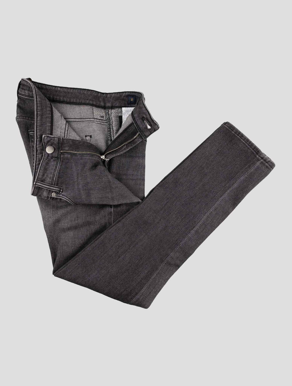 Incotex Gray Cotton Ea Jeans 2
