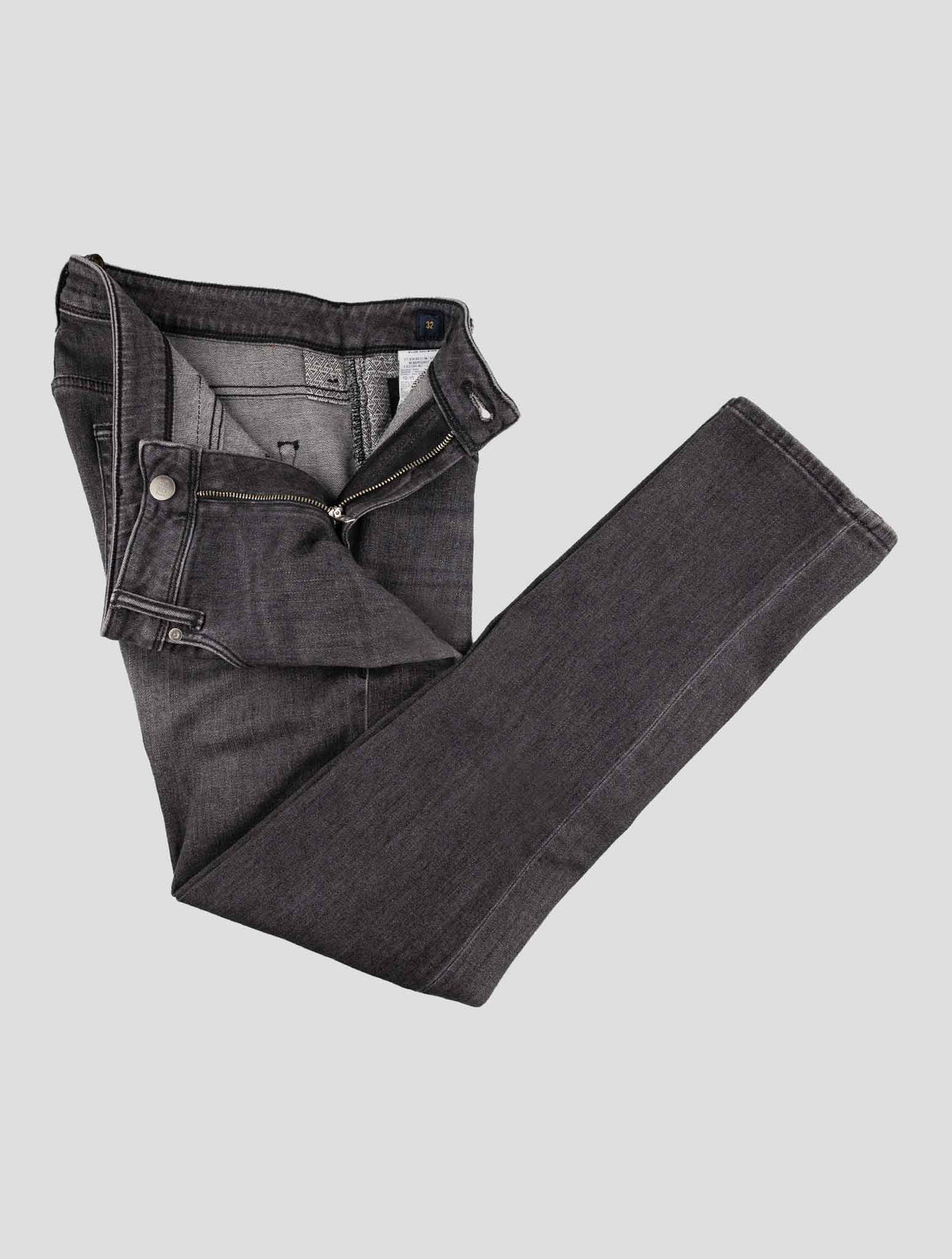 Incotex Gray Cotton Ea Jeans 2