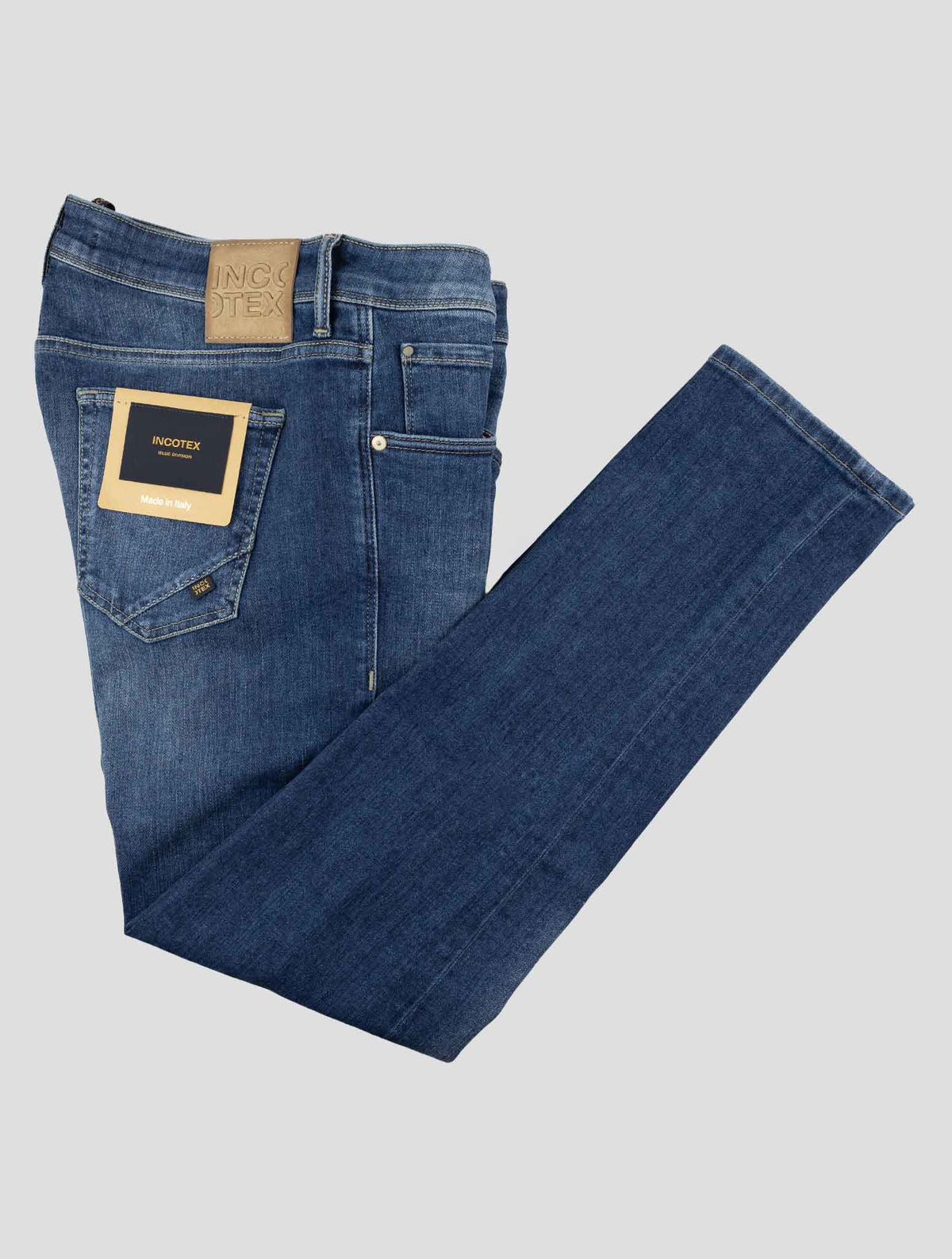 Incotex Blue Cotton Ea Jeans 1