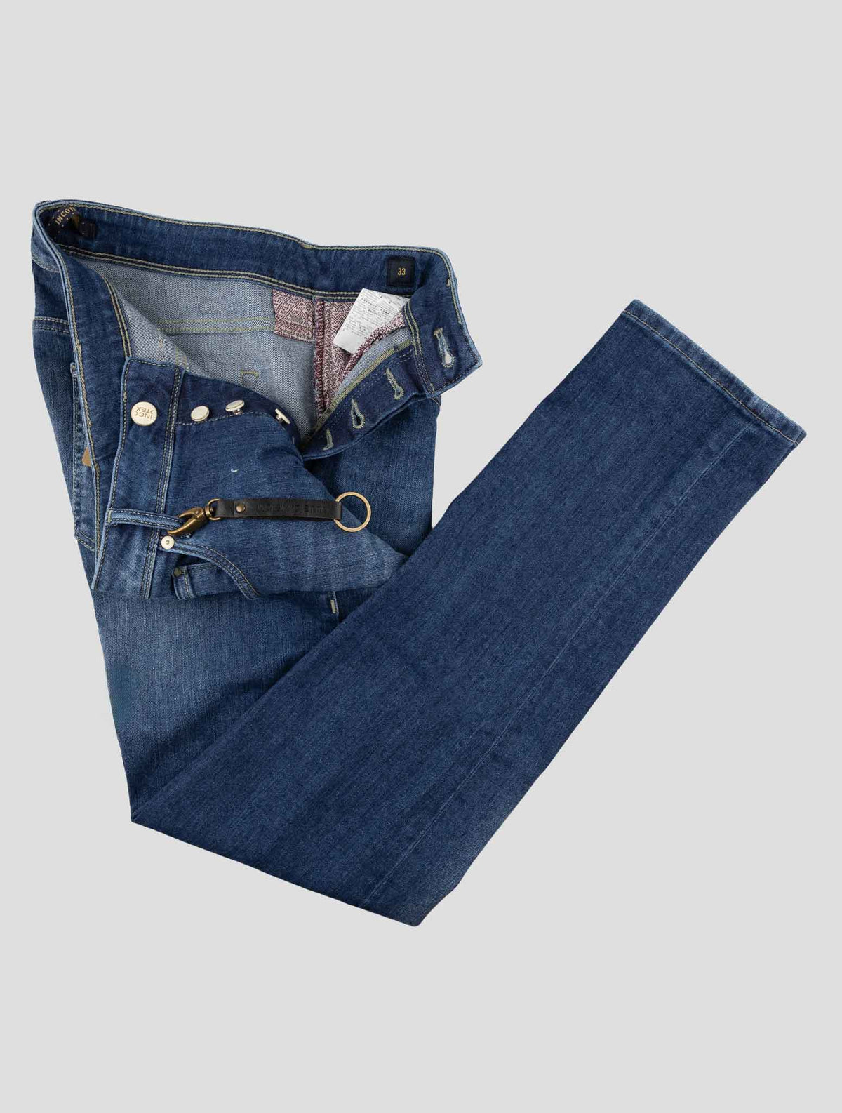 Incotex Blue Cotton Ea Jeans 2