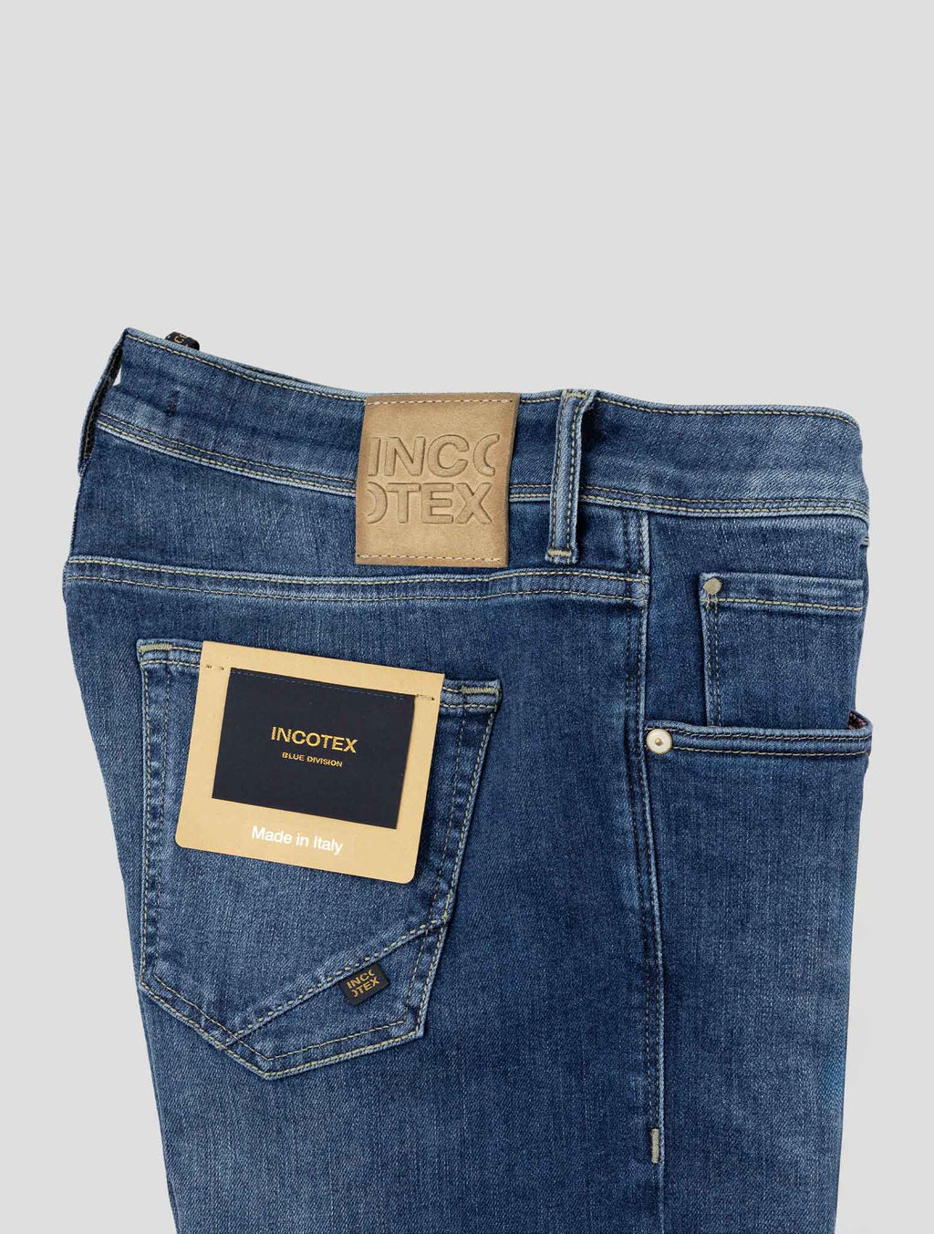 Incotex Blue Cotton Ea Jeans 3