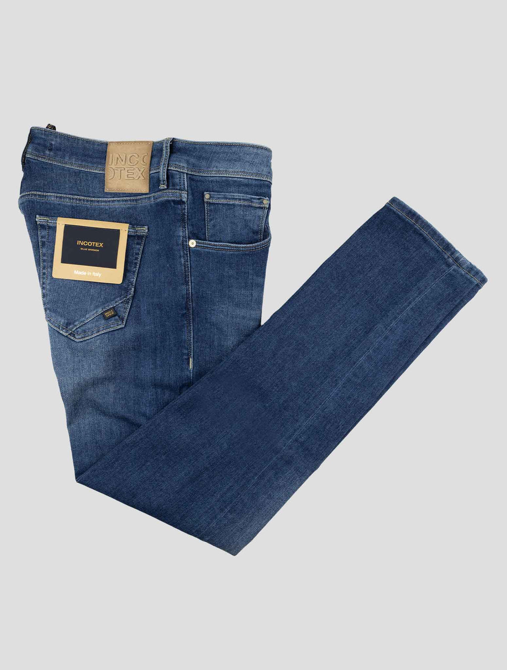 Incotex Blue Cotton Ea Jeans 1