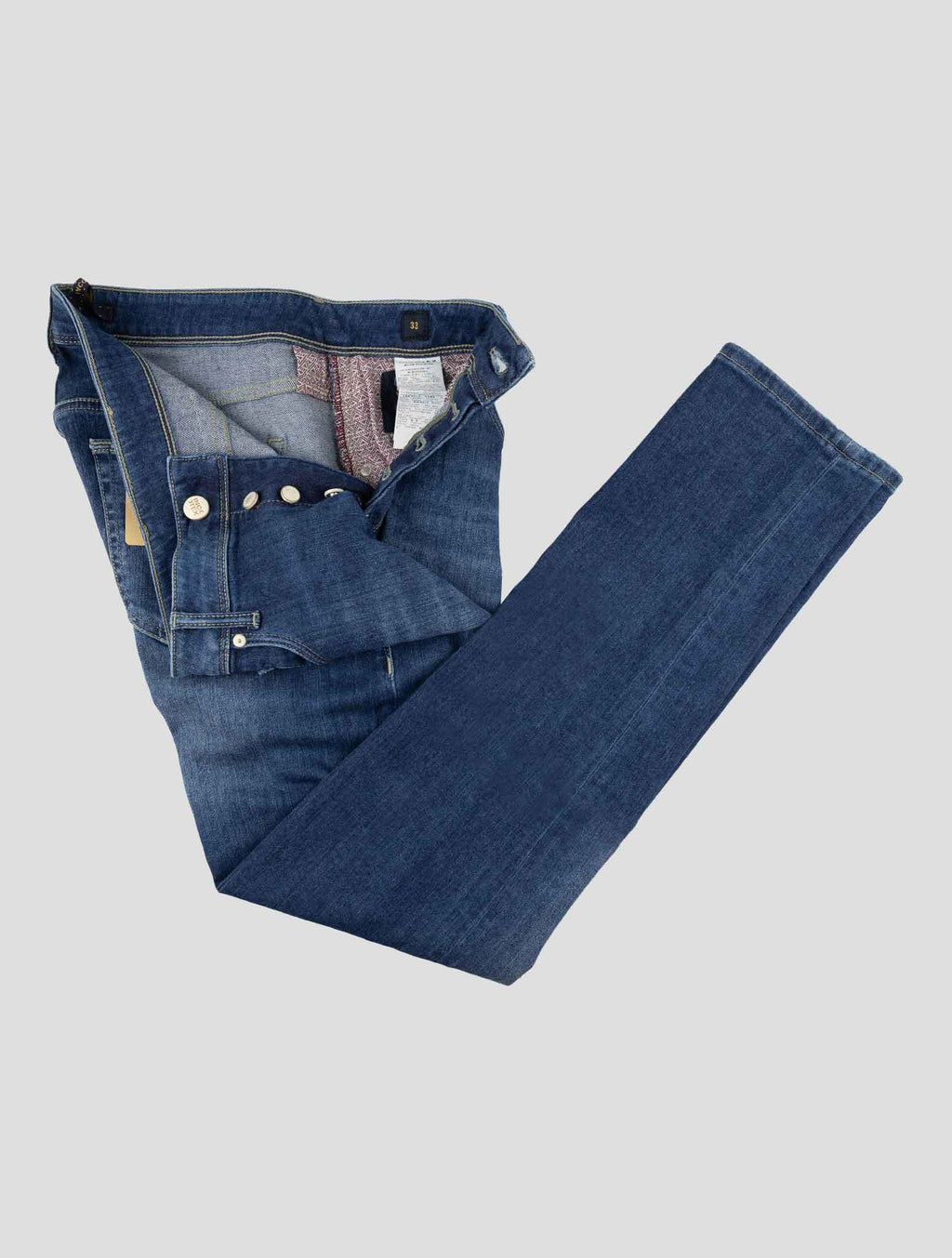 Incotex Blue Cotton Ea Jeans 2