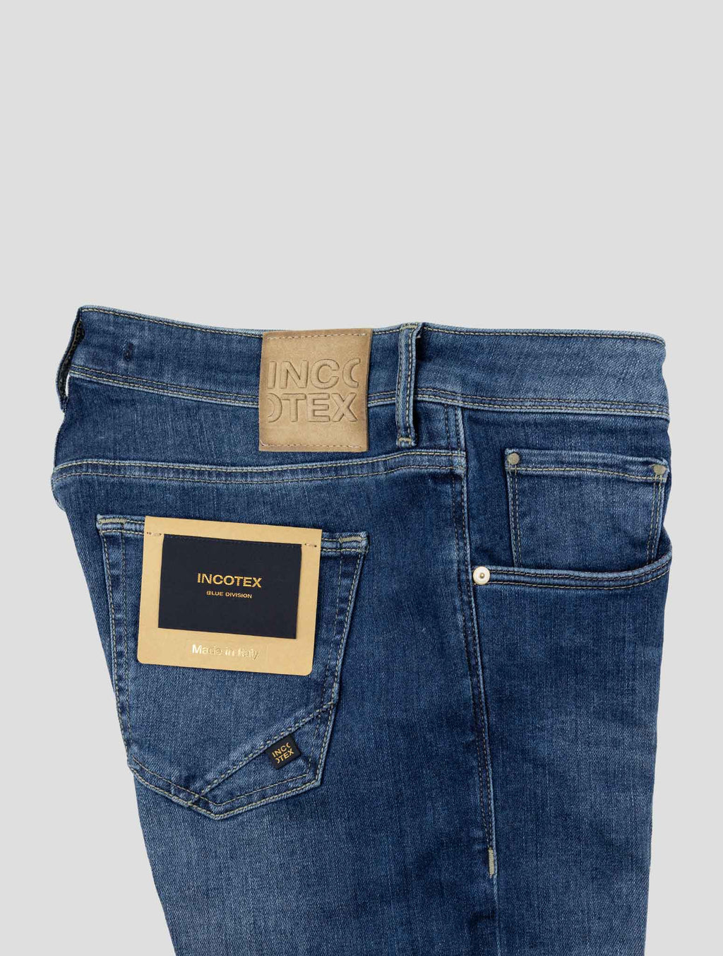 Incotex Blue Cotton Ea Jeans 3