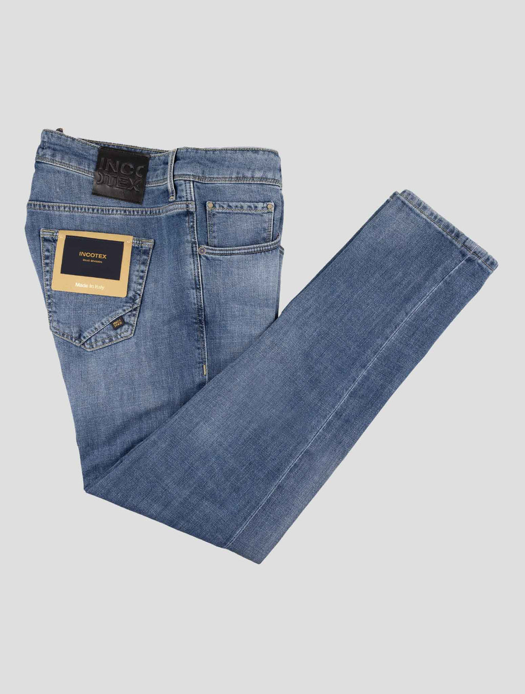 Incotex Blue Cotton Ea Jeans 1