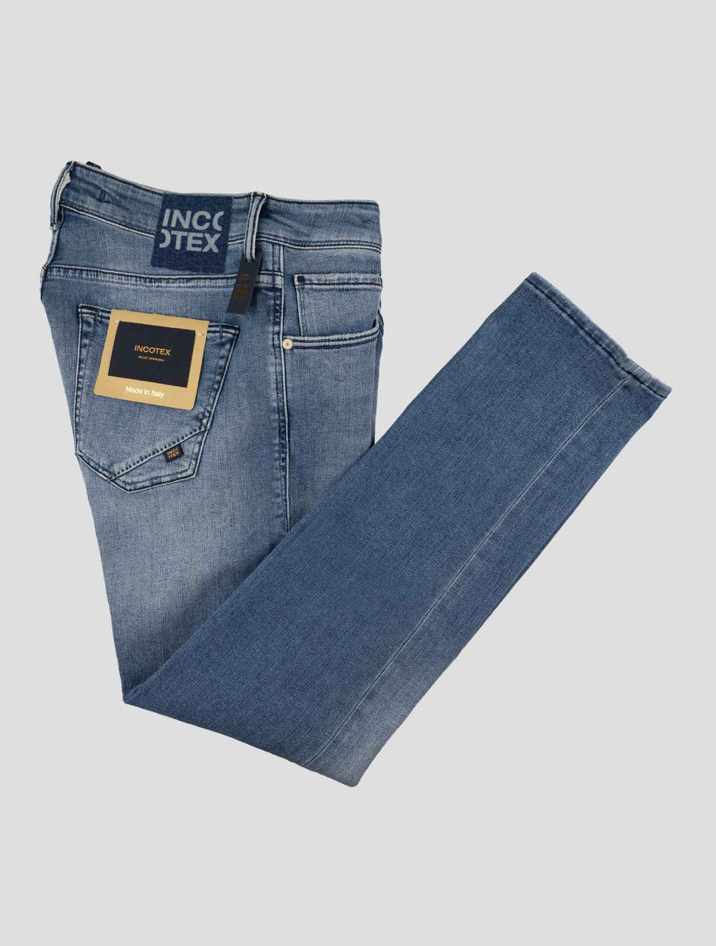 Incotex Blue Cotton Ea Jeans 1