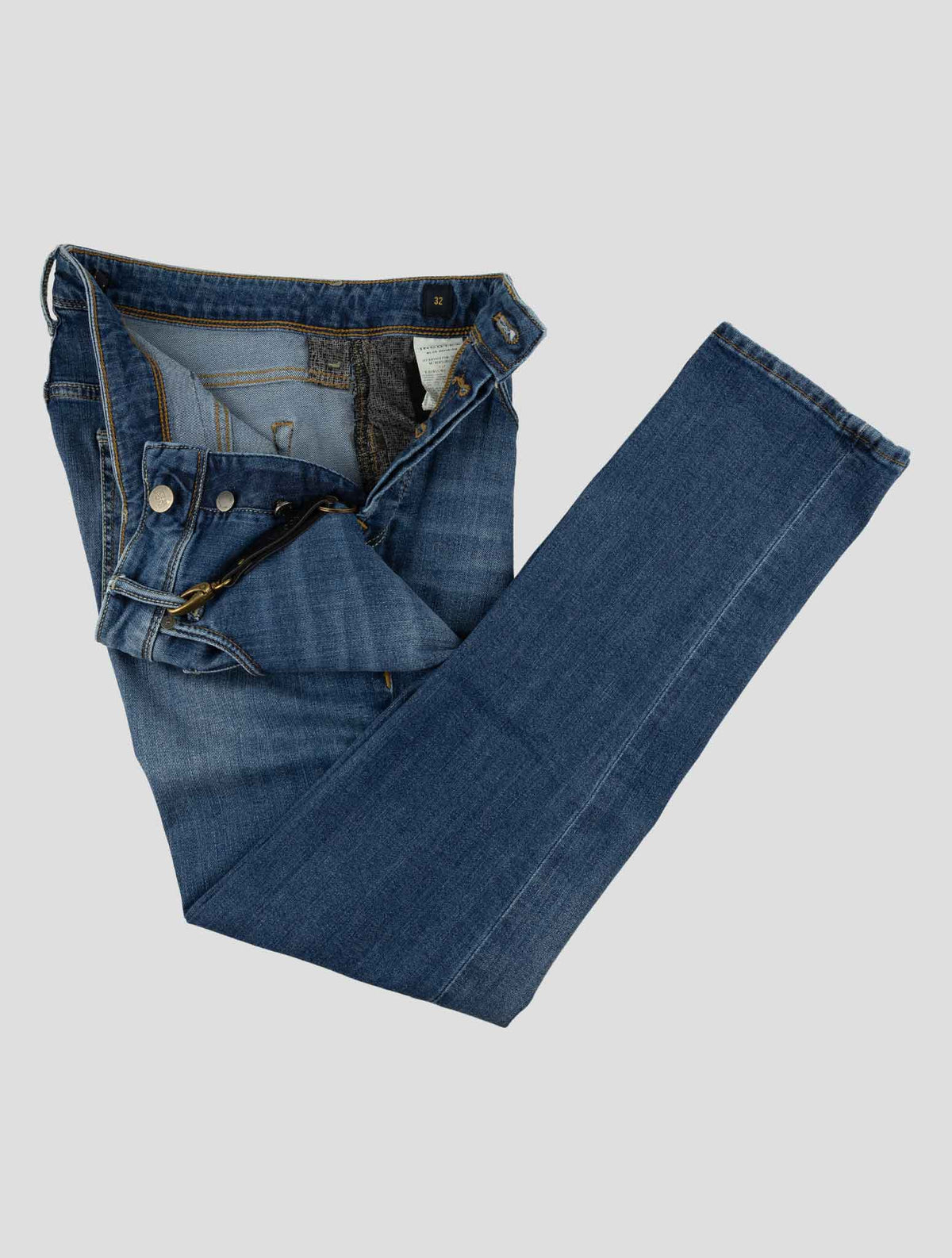 Incotex Blue Cotton Pl Ea Jeans 2