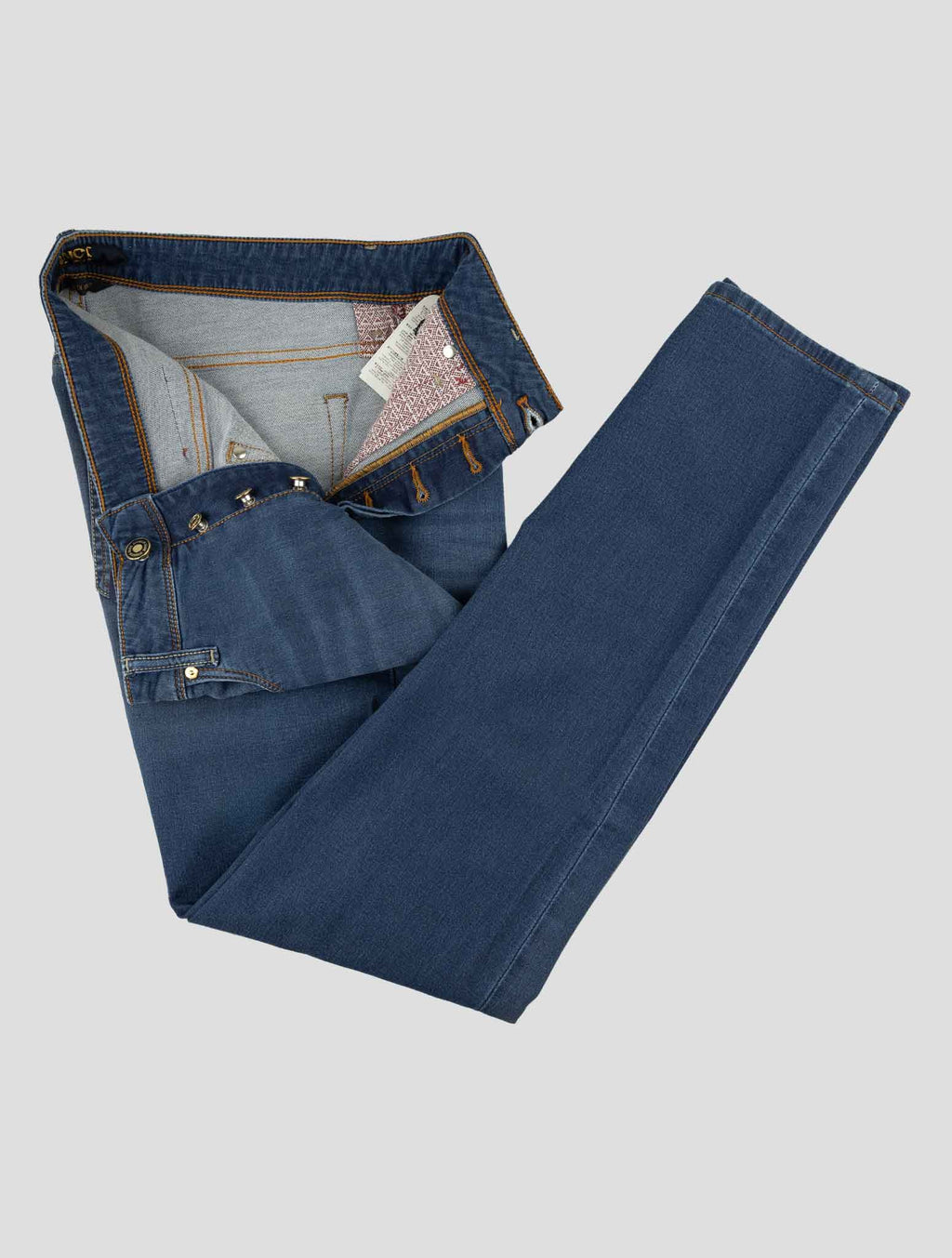 Incotex Blue Cotton Pl Ea Jeans 2