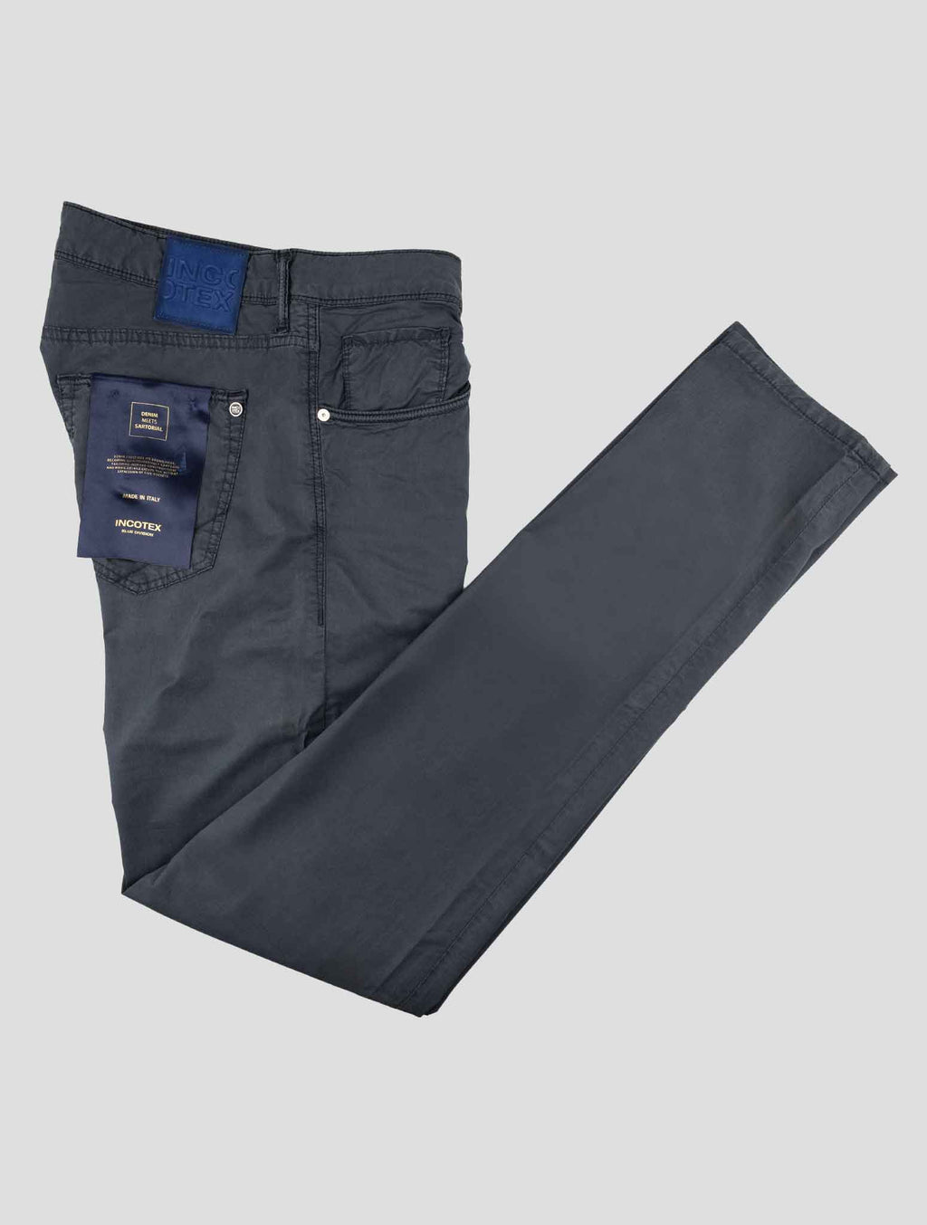 Incotex Blue Lyocell Cotton Ea Jeans 1